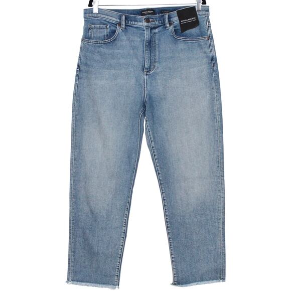 Banana Republic High-Rise Straight Ankle Jean 31 NWT